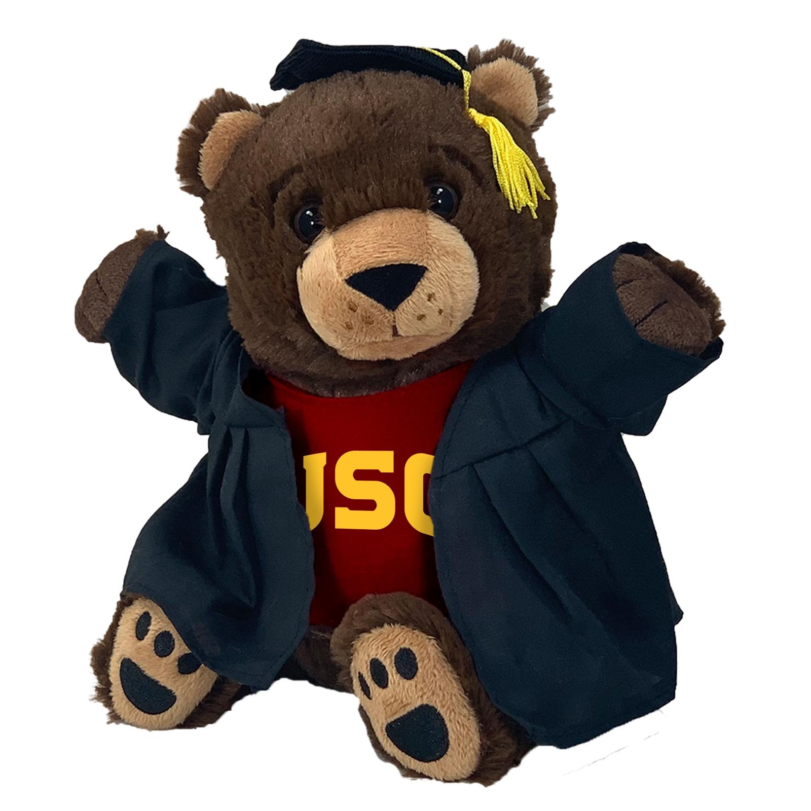 USC Trojans Dark Brown Jubilee Graduation Bear 1